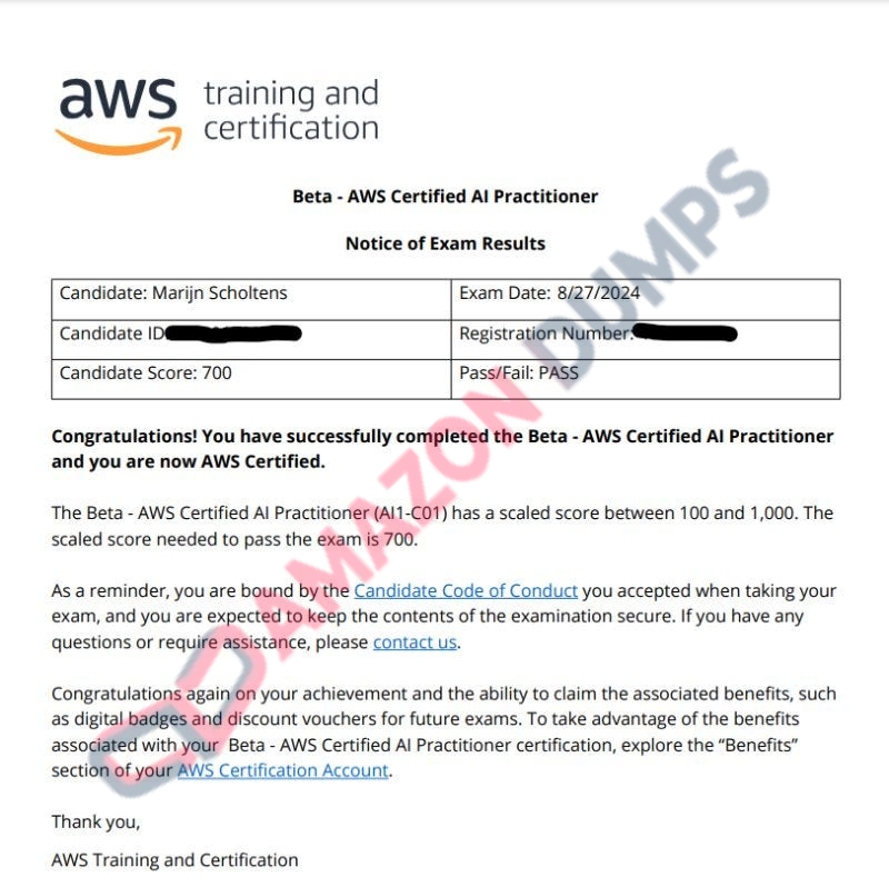 Boost Your AWS AI Certification Success with Amazondumps.com Resources